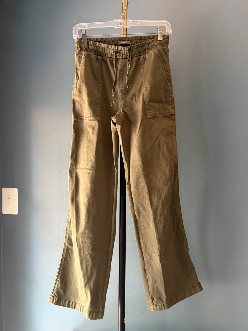 Maurices Olive Green Straight Leg Pants